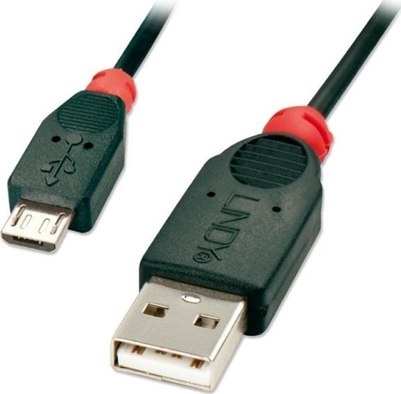 Accesoriu pentru imprimanta lindy USB micro-B - A 31665 Lindy - 2m