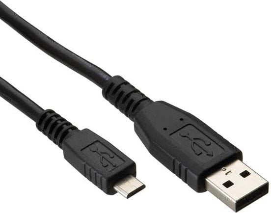 Cabluri - Accesoriu pentru imprimanta logo microUSB 0.6m negru (31264)