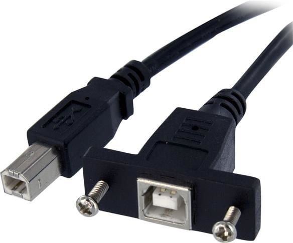Accesoriu pentru imprimanta startech USB B / B USB 0.3m (USBPNLBFBM1)