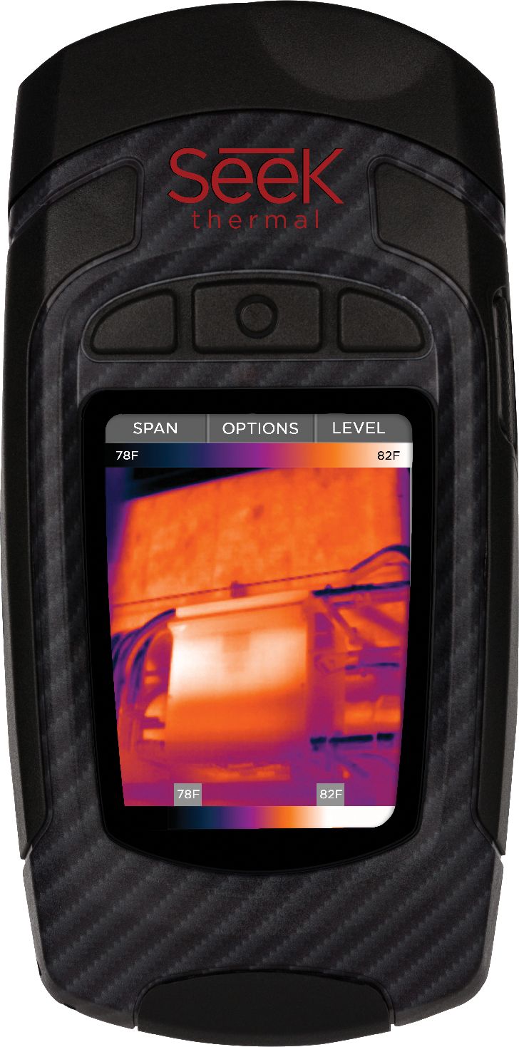 Accesoriu seek thermal SEEK Reveal aparat de fotografiat in infrarosu Compact PRO TERMICa cu lanterna LED-uri (negru) (RQ-EAA)