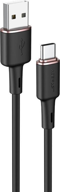 Acefast USB-A - cablu USB-C 1,2 m negru (6974316280767)
