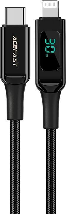 Acefast USB-C - Cablu USB Lightning 1,2 m negru (6974316281030)