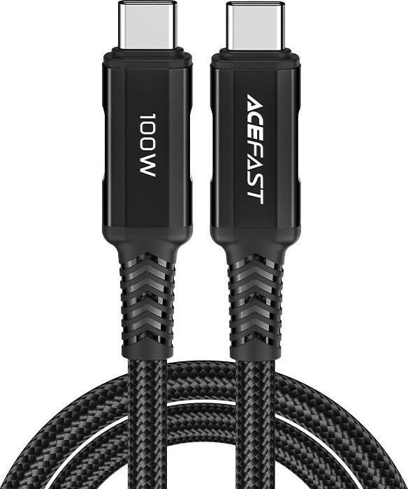 Acefast USB-C - cablu USB-C 2 m negru (6974316280996)