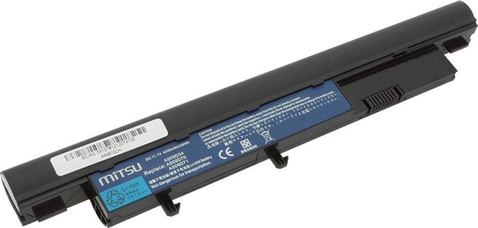 Acer Aspire 3810T, 4810T, 5810T, 4400 mAh, 11,1 V (BC / AC-3810T)