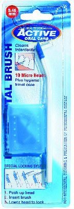 Active Oral Care Periuță de dinți interdentară + 10 capete - 726637