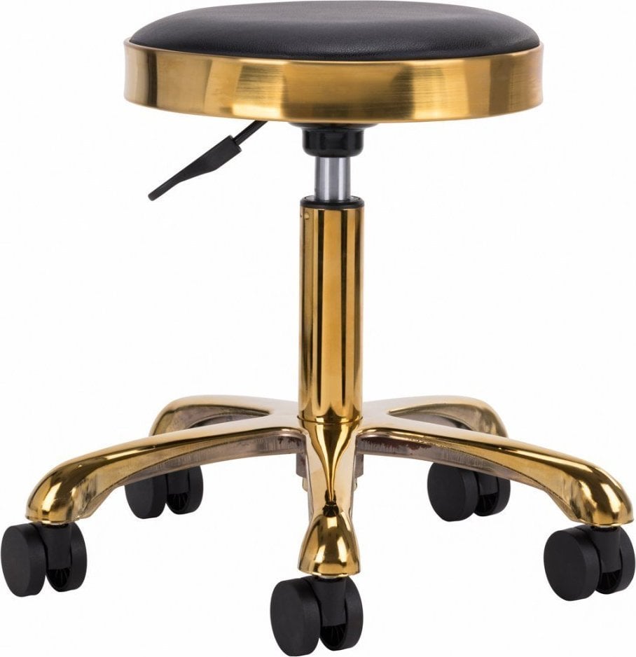 Aparate intretinere si ingrijire corporala - Activeshop Cosmetic scaun M-1640 gold black