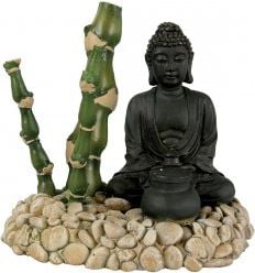 Acvariul Ornament - difuzor de bambus Buddha
