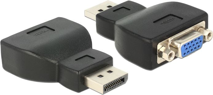 DisplayPort la VGA Adapter negru (65567)