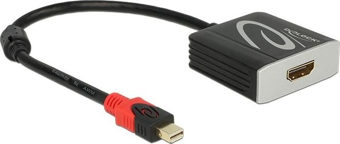 Delock DisplayPort Mini - Adaptor AV HDMI negru (62735)