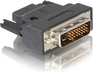 Delock Adaptor HDMI - DVI-D AV negru (65024)