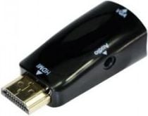 HDMI la VGA + audio negru (A-HDMI-VGA-02)