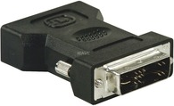Adaptor AV Goobay DVI-I - D-Sub (VGA) negru (68030)