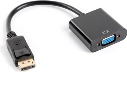 Adaptor, convertor semnal HDMI (digital) la VGA (analog) HDMI A tata la VGA mama - fara sunet