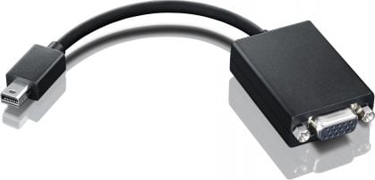 Lenovo DisplayPort Mini - Adaptor AV D-Sub (VGA) negru (03X6402)