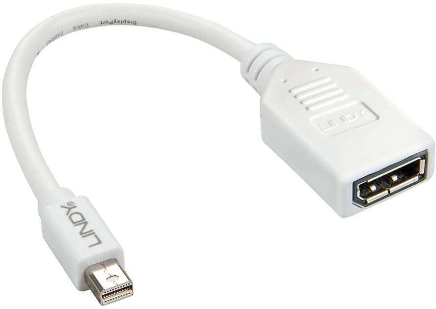 Mini DisplayPort la DisplayPort, 0,15, Alb (41021)