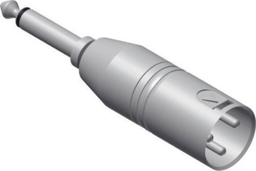 Adaptor AV Procab Jack 6,3 mm - XLR alb (VC126)