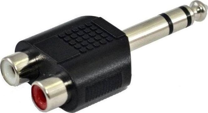 Adaptor AV SSQ SSQ HA7 - Adaptor 2 x mufa RCA - mufa stereo de 6,3 mm