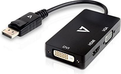 Cablu v7 DisplayPort - VGA / DVI / HDMI (V7DP-VGADVIHDMI-1E)