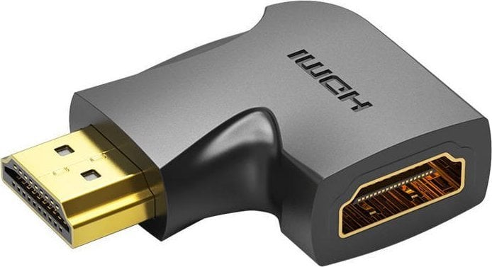 Adapter AV Vention Adapter kątowy HDMI Vention AIOB0-2, 4K 60Hz (czarny) 2 szt.