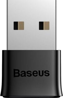 Adaptoare wireless - Adaptor Bluetooth 5.0 Baseus BA04, LED, Aluminiu, Negru