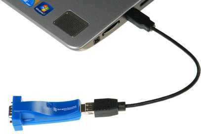 Adaptor USB Brainboxes 1MBaud USB - RS-232 Negru (US-101)