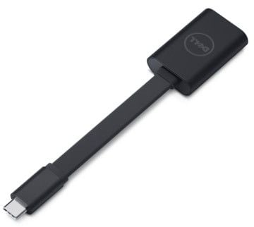 Adaptor USB Dell 470-ACFC, USB-C - DisplayPort, negru