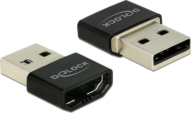 Adaptor USB Delock USB - HDMI Negru (65680)