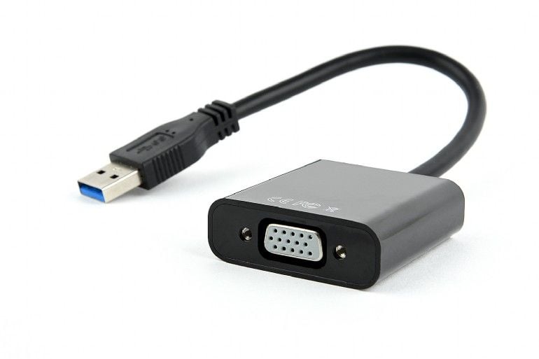 Adaptor Gembird USB 3.0 do VGA (AB-U3M-VGAF-01)