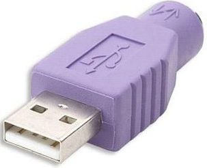Goobay USB - Adaptor PS/2 violet (68918)