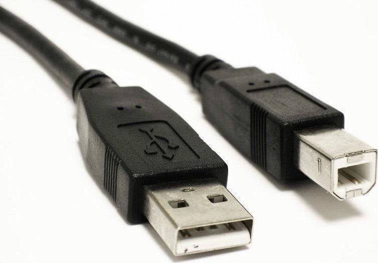 USB 2.0 - miniUSB negru (68712)