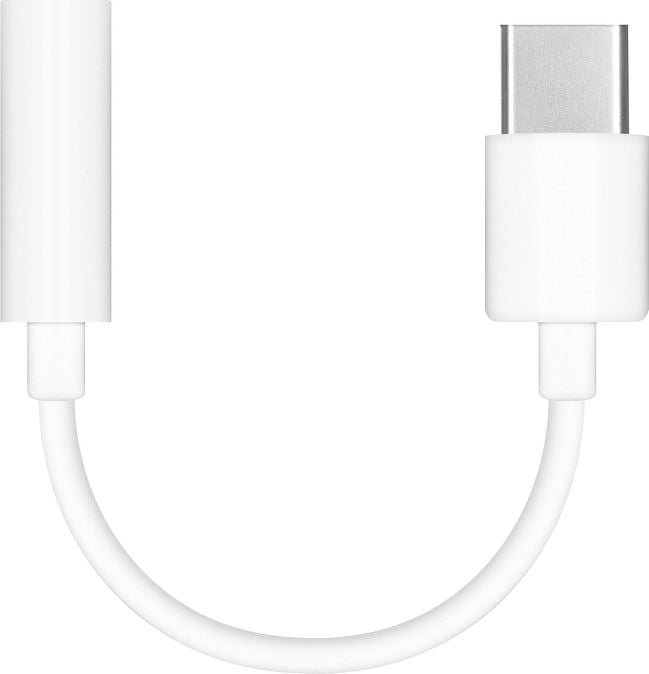 Adaptor USB-C Huawei CM20 - mufă 3,5 mm alb (5901737936837)