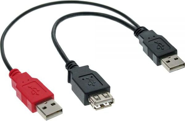 Accesoriu pentru imprimanta inline Splitter 2x USB-A 0,2m M / F (34510Z)
