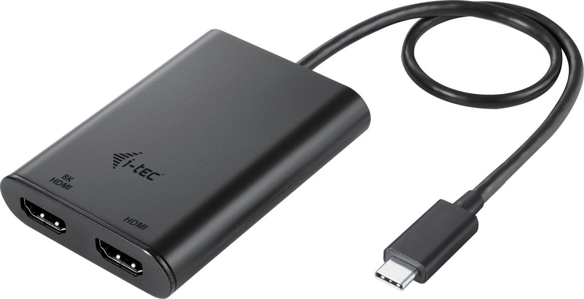 Adapter USB I-TEC Adapter video USB-C Dual 4K/60Hz (single 8K/30Hz) HDMI