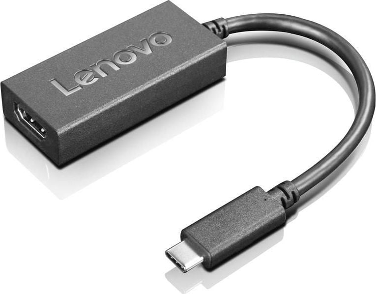Lenovo USB-C - Adaptor HDMI negru (GX90K37871)