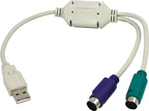 Accesoriu pentru imprimanta logilink Adaptor 2x PS / 2 la USB (AU0004A)