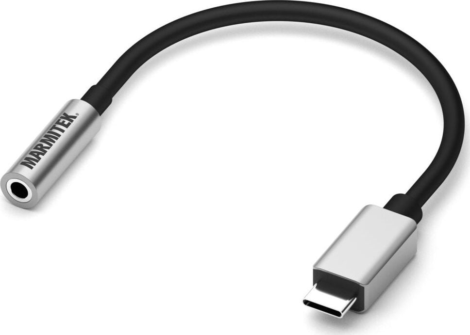 Marmitek USB-C - Adaptor mufă 3,5 mm Argintiu (8374)