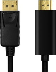 Adaptor USB M-CAB M-Cab 7003619 Adaptor cablu 1 m DisplayPort HDMI Negru