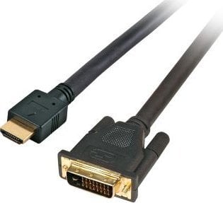 Adaptor USB M-CAB M-Cab 7300088 Adaptor cablu 2 m HDMI Tip A (Standard) DVI-D Negru