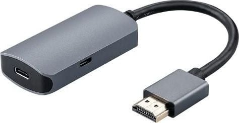 Adaptor USB MicroConnect USB-C - HDMI gri (HDMIUSB3.2)