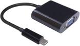 Adaptor USB MicroConnect USB-C - VGA Negru (USB3.1CVGA)