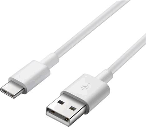 USB 3.1 C / M - USB 2.0 A / M, 3A, 10cm, alb