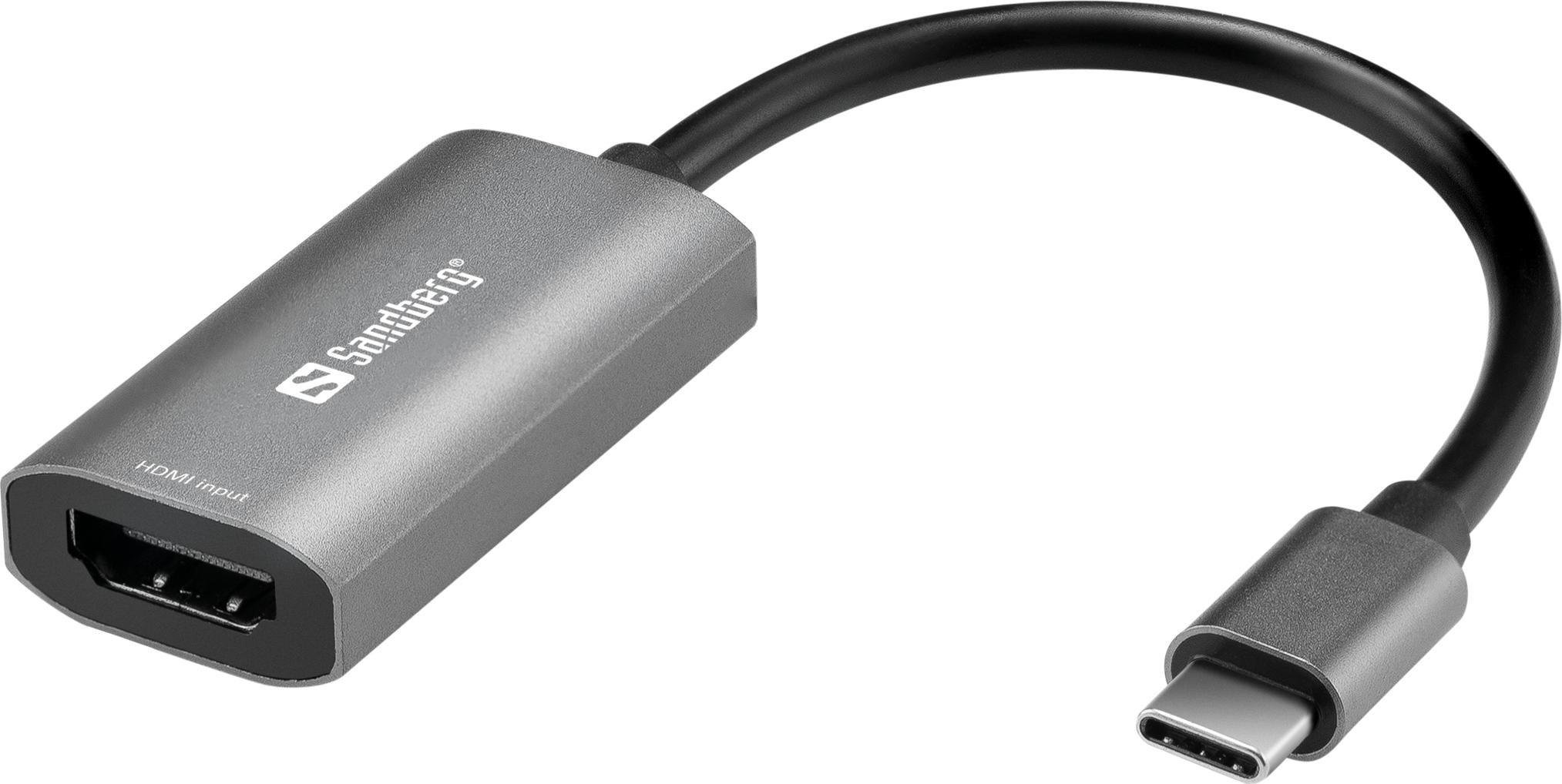 Sandberg USB-C - Adaptor HDMI Gri (136-36)