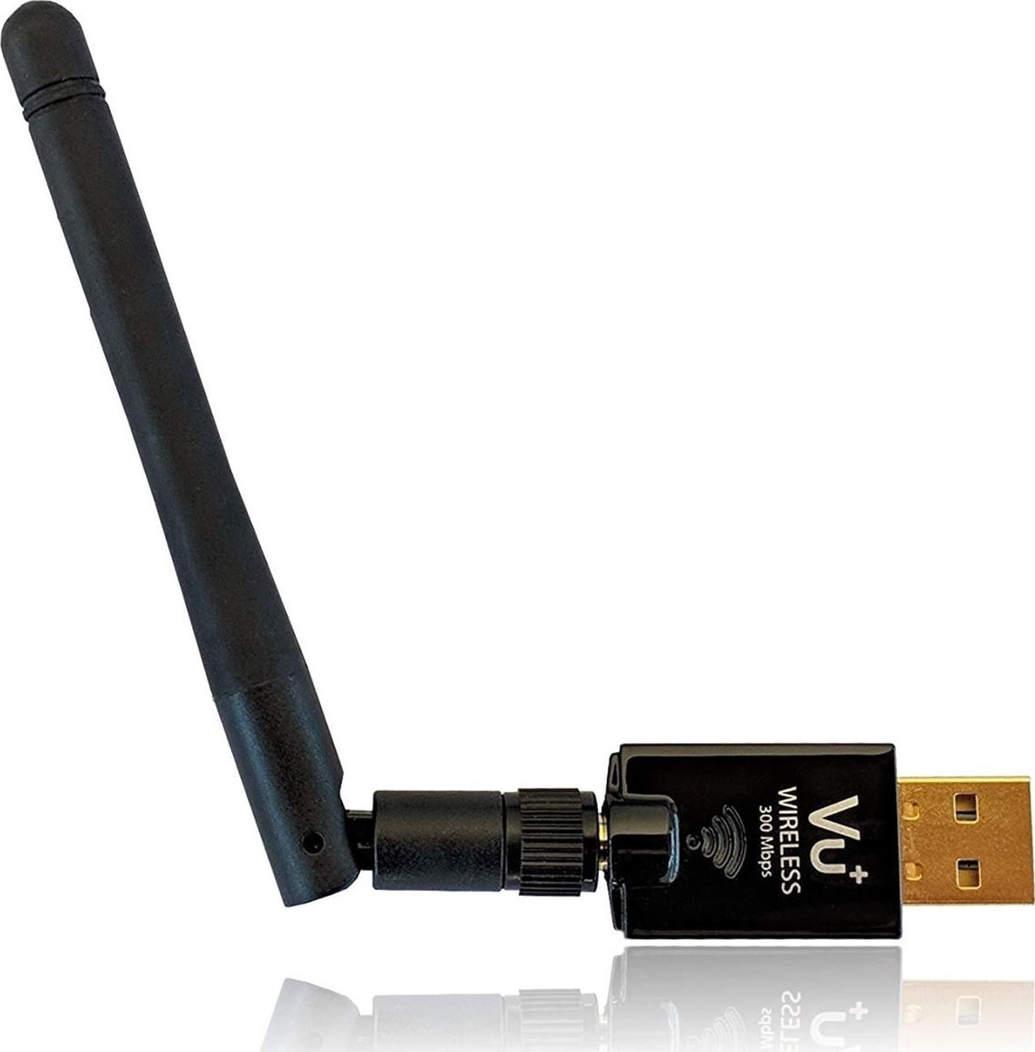 Adaptu latorul USB VU + mai mult de 300 Mbps adaptor Wireless USB, adaptor LAN Wireless Adaptorul USB VU + 300 Mbps este un adaptor Wireless USB, care funcționează ca un adaptor LAN Wireless.