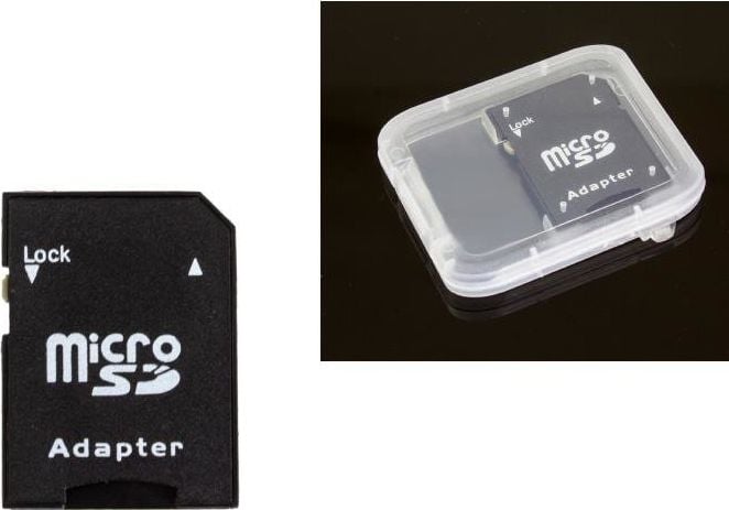 Alte gadgeturi - Adaptor Aptel MICRO SD-SD SDHC AK263