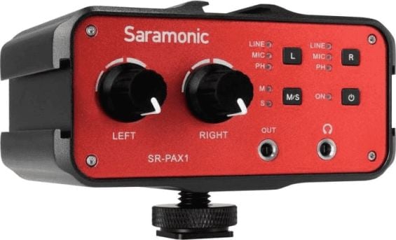 Microfoane - Adaptor audio Saramonic SR-PAX1