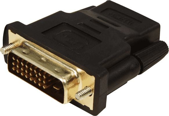 Adaptor AV HDMI - DVI-D negru (77401)