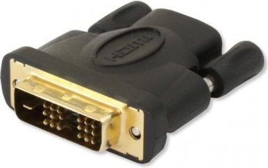Adaptor AV Techly HDMI - DVI-D negru