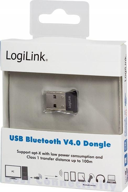 Adaptor Bluetooth 4.0, USB 2.0, Logilink BT0015