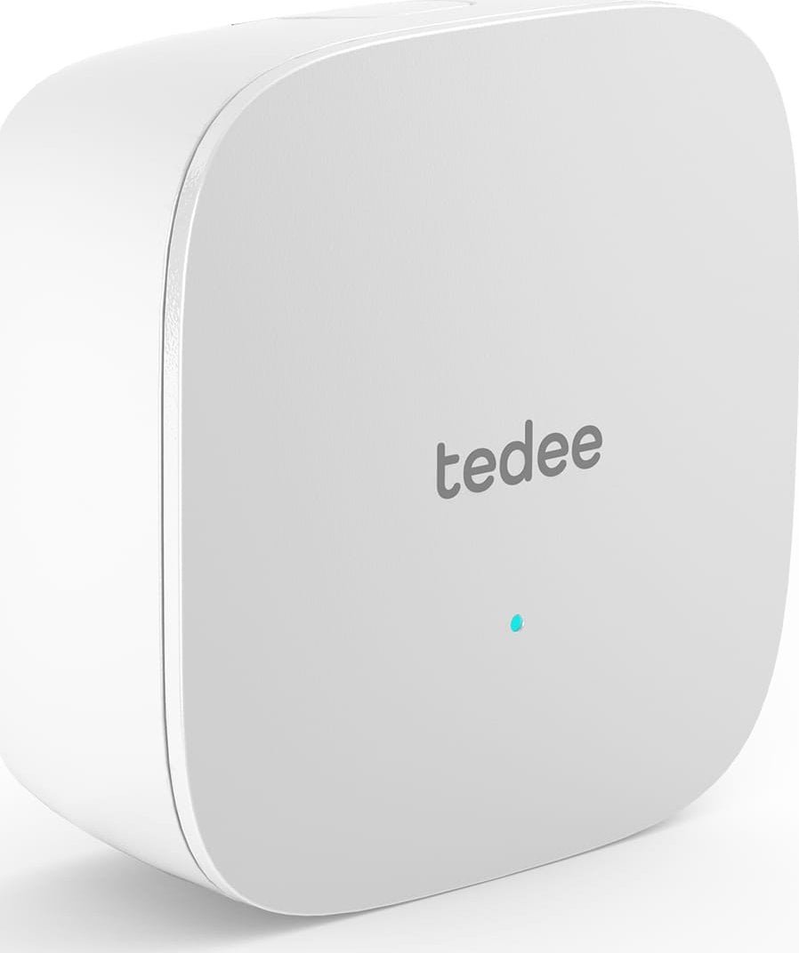 Adaptor conectare Wi-Fi pentru incuietoare inteligenta Tedee, Bridge TBV1.0, BlueTooth 5.0, Wi-Fi 2.4GHz, alb