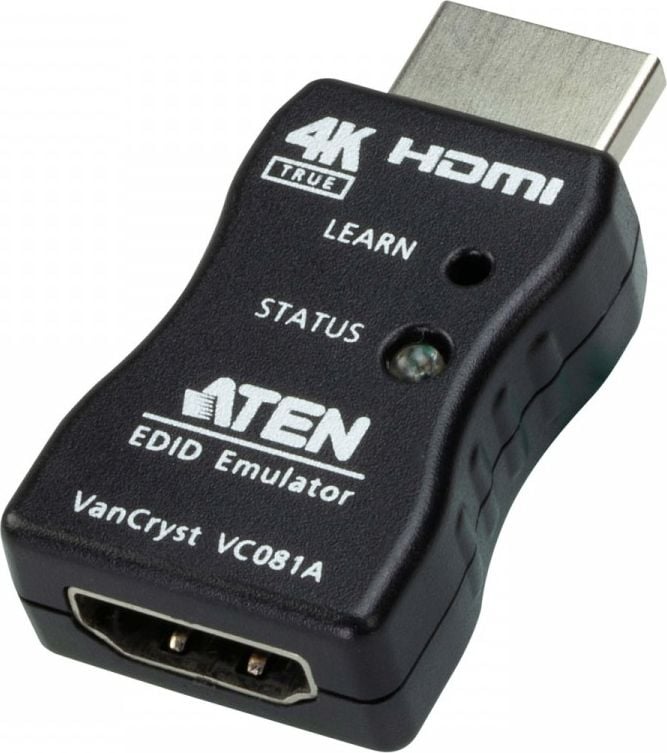 Adaptor EDID emulator ATEN True 4K, HDMI, Negru